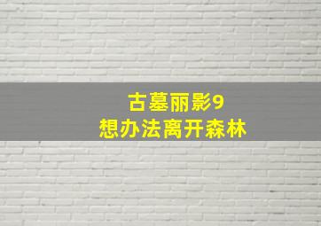 古墓丽影9 想办法离开森林